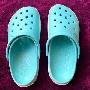 Crocs sky blue size 9 women 7 men